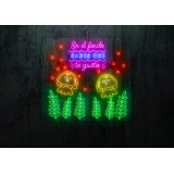 Neon led en el fondo sabes que te gusto, lightsandwires