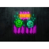 Neon led en el fondo sabes que te gusto, lightsandwires