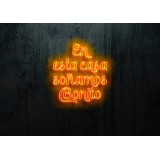 neon led en esta casa soñamos bonito, lightsandwires