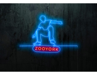 Carteles de neón LED - Luces de neón "Zooyork"