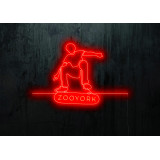 neon led skate, lightsandwires