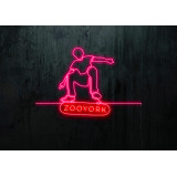 neon led skate, lightsandwires