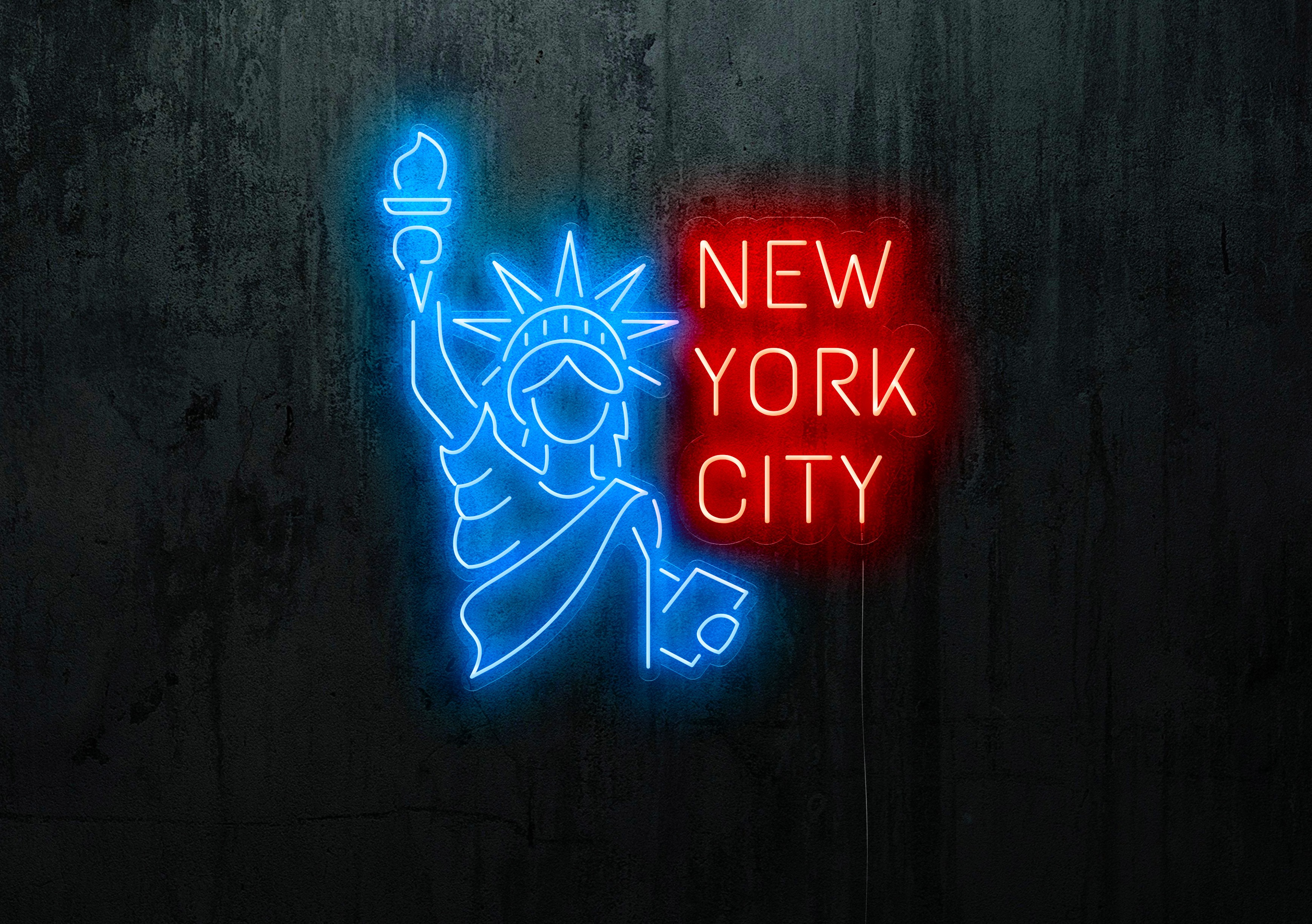 neon led new york, lightsandwires