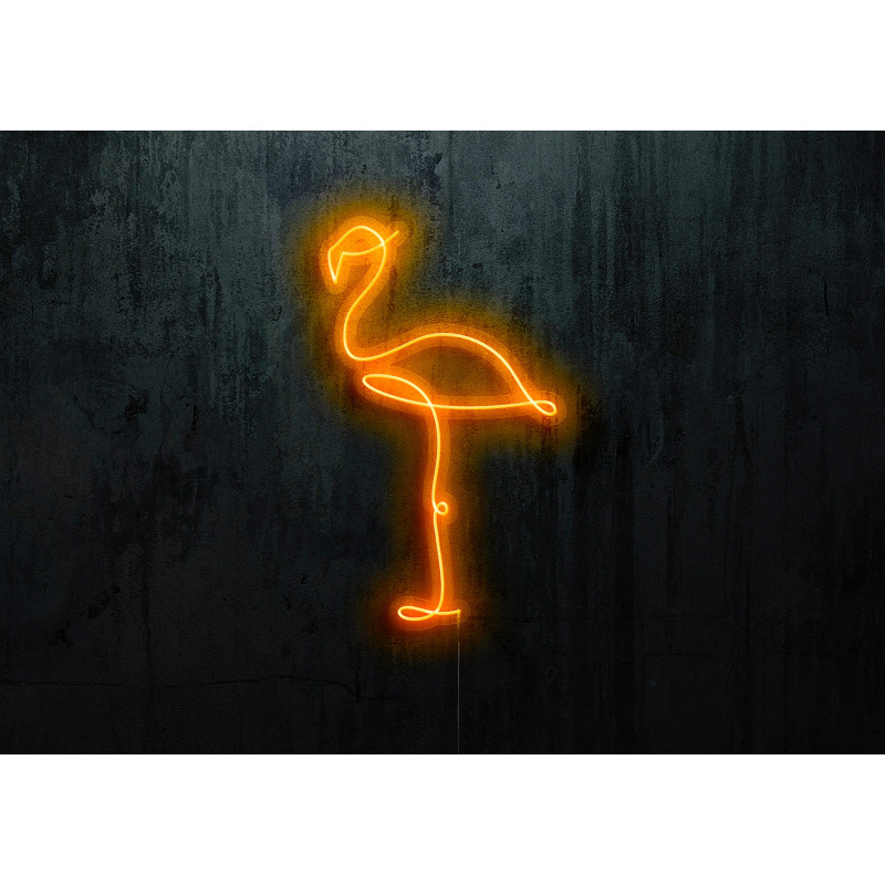 Neón Led "Silueta flamenco"lightsandwires