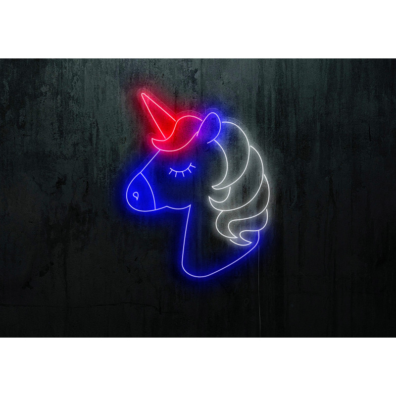 neon led unicornio by lightsandwires