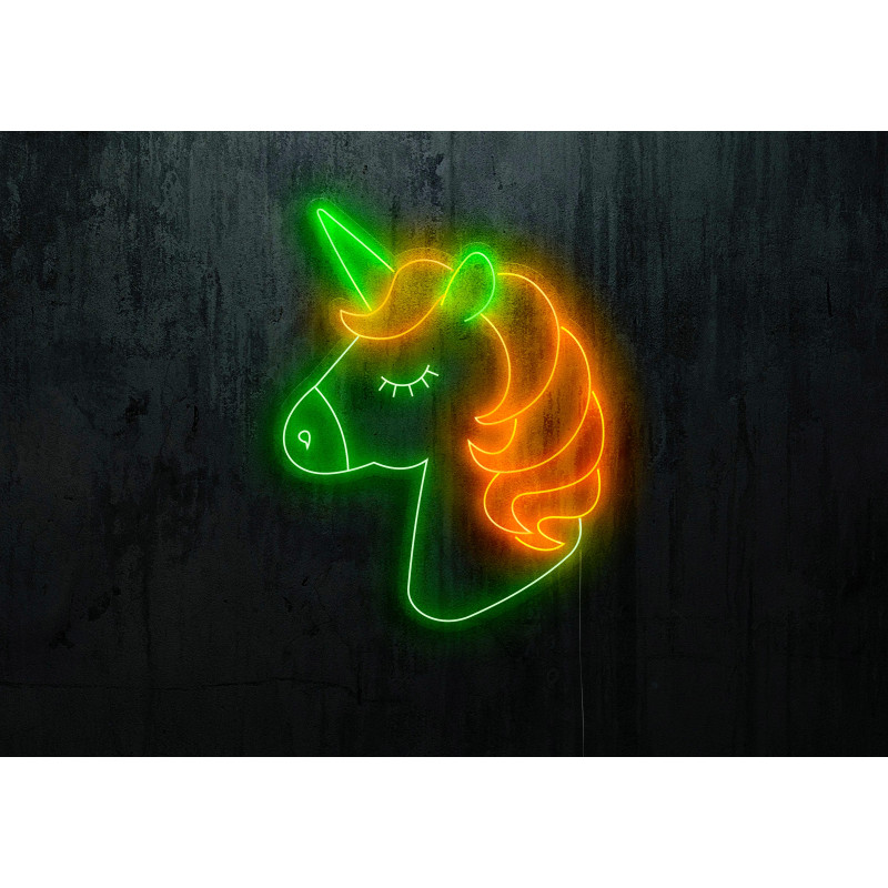 neon led unicornio by lightsandwires