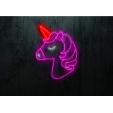 neon led unicornio by lightsandwires