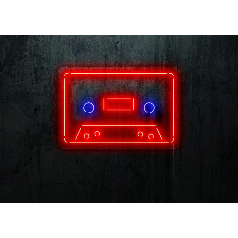 neon led cinta casette, ligthtsandwires