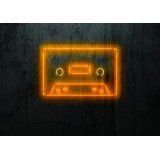 neon led cinta casette, ligthtsandwires