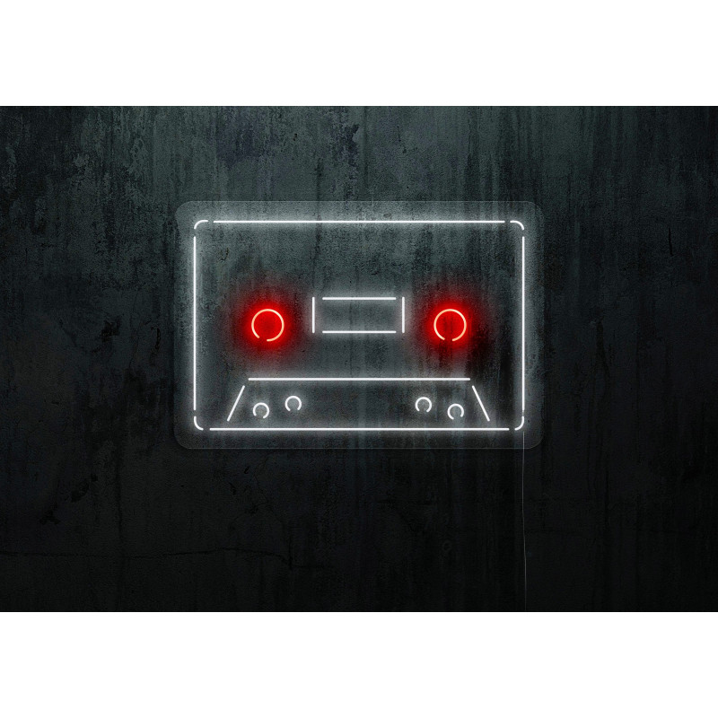 neon led cinta casette, ligthtsandwires