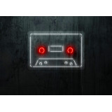neon led cinta casette, ligthtsandwires