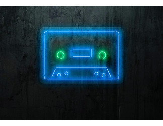 neon led cinta casette, ligthtsandwires