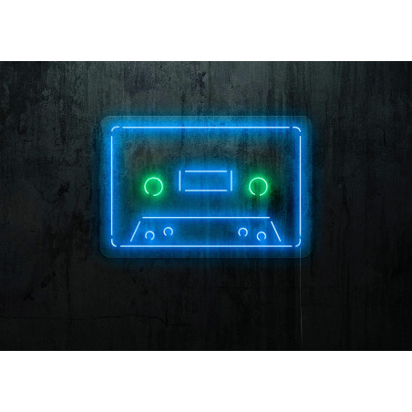 neon led cinta casette, ligthtsandwires