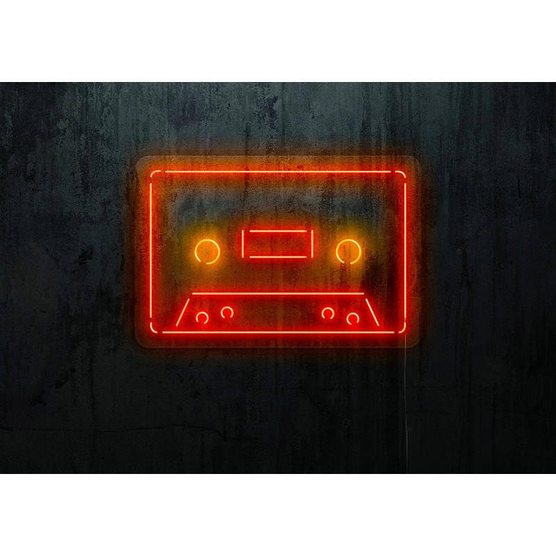 neon led cinta casette, ligthtsandwires
