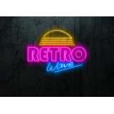 Neon led retro wave Lightsandwires
