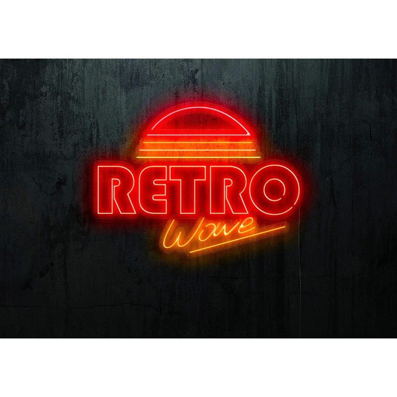 Neon led retro wave Lightsandwires