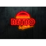 Neon led retro wave Lightsandwires