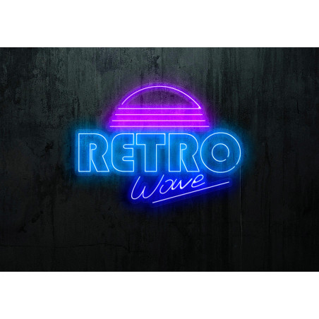 Neon led retro wave Lightsandwires