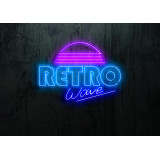 Neon led retro wave Lightsandwires