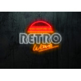 Neon led retro wave Lightsandwires