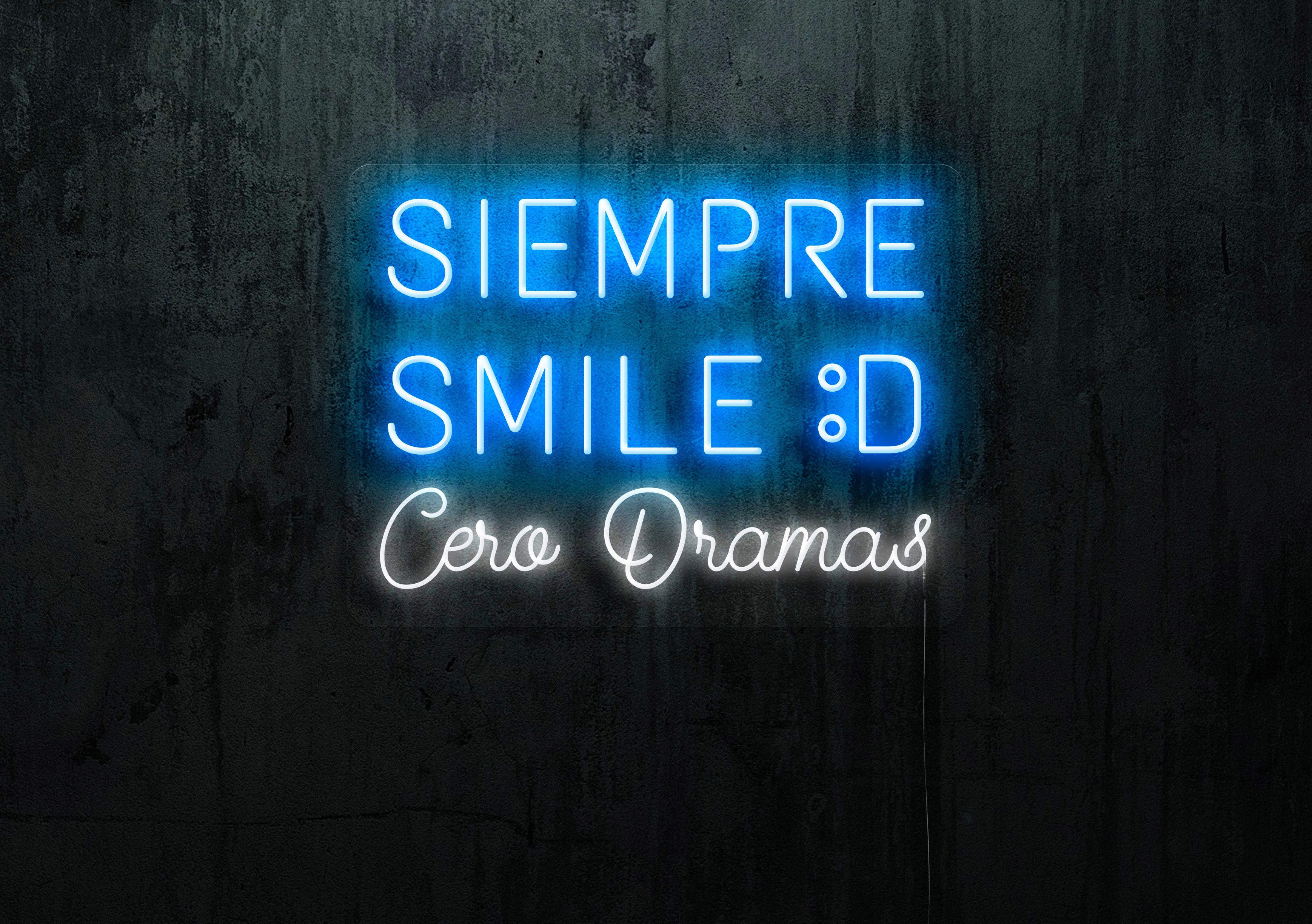 Siempre smile,lightsandwires