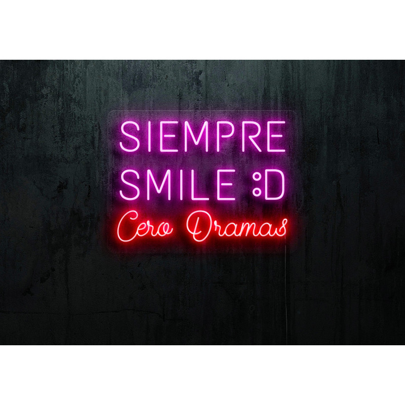 Siempre smile,lightsandwires