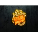 neon led girl power LIGHTSANDWIRES