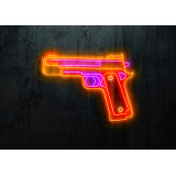 neon led pistola, lightsandwires