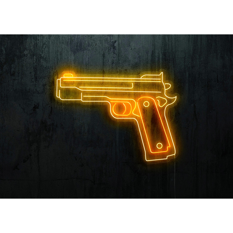 neon led pistola, lightsandwires