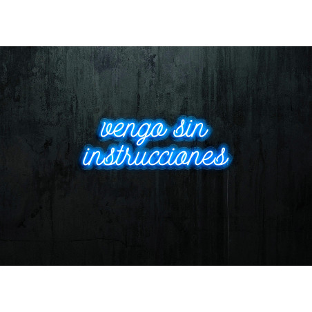 cartel neon led vengo sin instrucciones,lightsandwires
