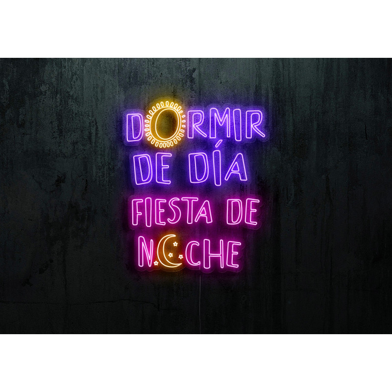 DORMIR DE DIA FIESTA DE NOCHE, LIGHTSANDWIRES
