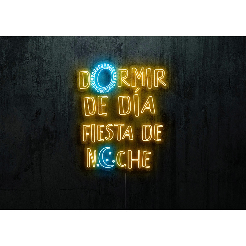 DORMIR DE DIA FIESTA DE NOCHE, LIGHTSANDWIRES