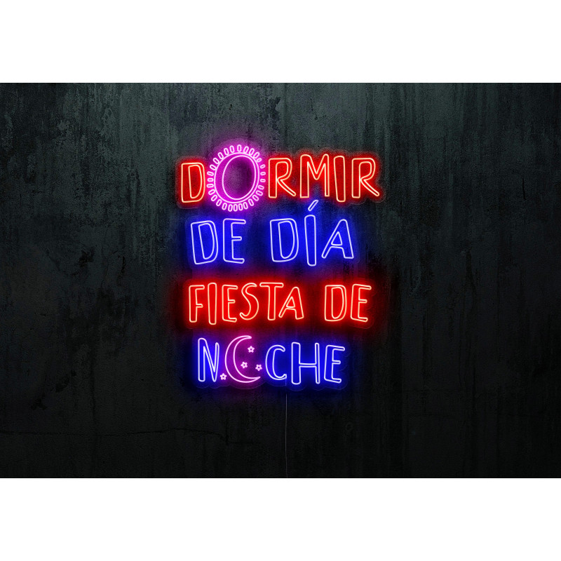 DORMIR DE DIA FIESTA DE NOCHE, LIGHTSANDWIRES