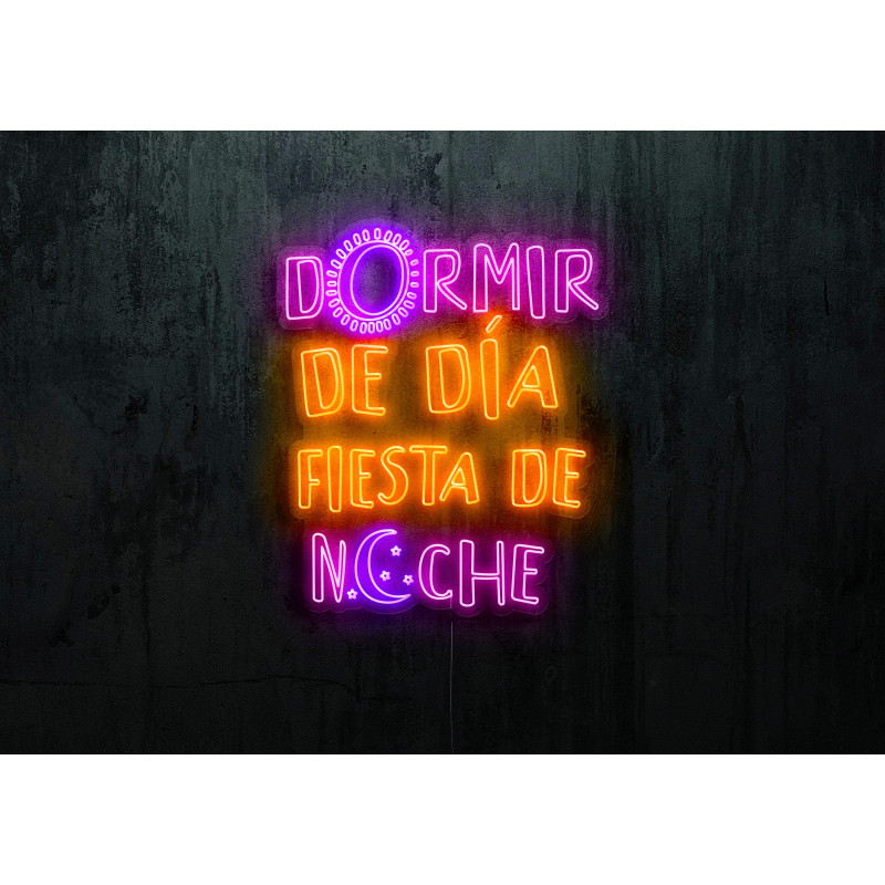 DORMIR DE DIA FIESTA DE NOCHE, LIGHTSANDWIRES