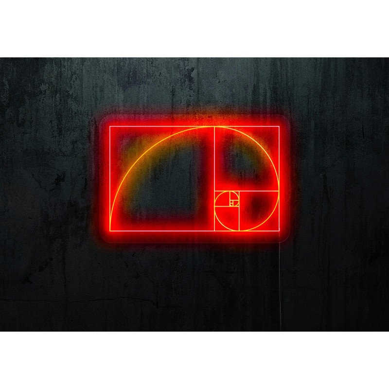 Neón Led "Sucesión de Fibonacci"LIGHTSANDWIRES