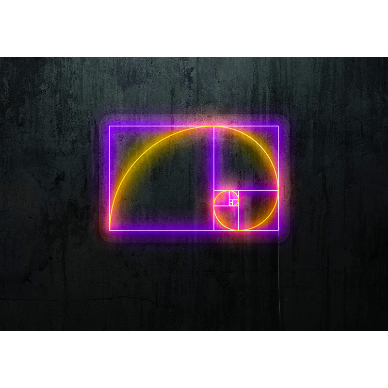 Neón Led "Sucesión de Fibonacci"LIGHTSANDWIRES