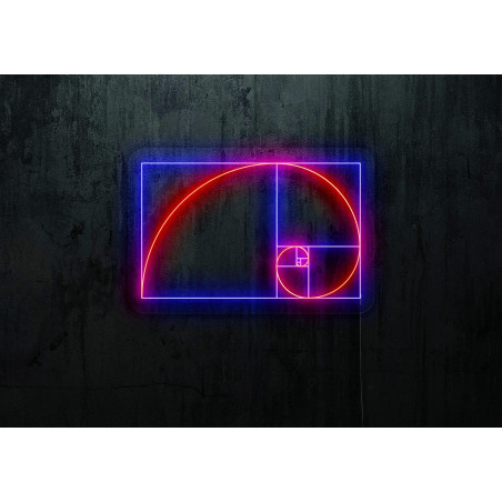 Neón Led "Sucesión de Fibonacci"LIGHTSANDWIRES