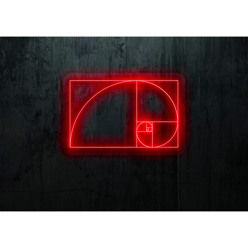 Neón Led "Sucesión de Fibonacci"LIGHTSANDWIRES