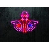 neon led matrix , lightsandwires