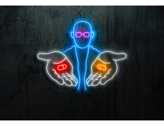 neon led matrix , lightsandwires