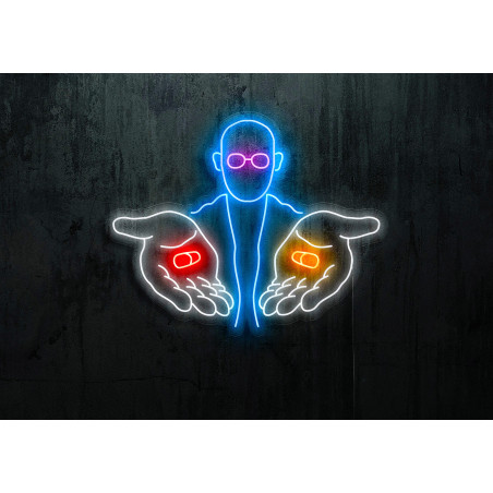 neon led matrix , lightsandwires
