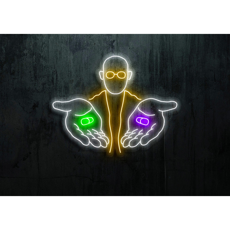 neon led matrix , lightsandwires