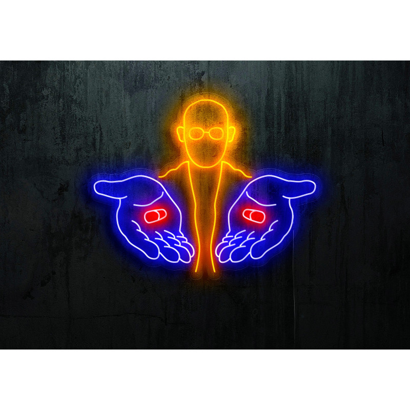 neon led matrix , lightsandwires