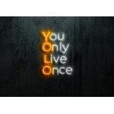 neon led you only live once lightsandwires