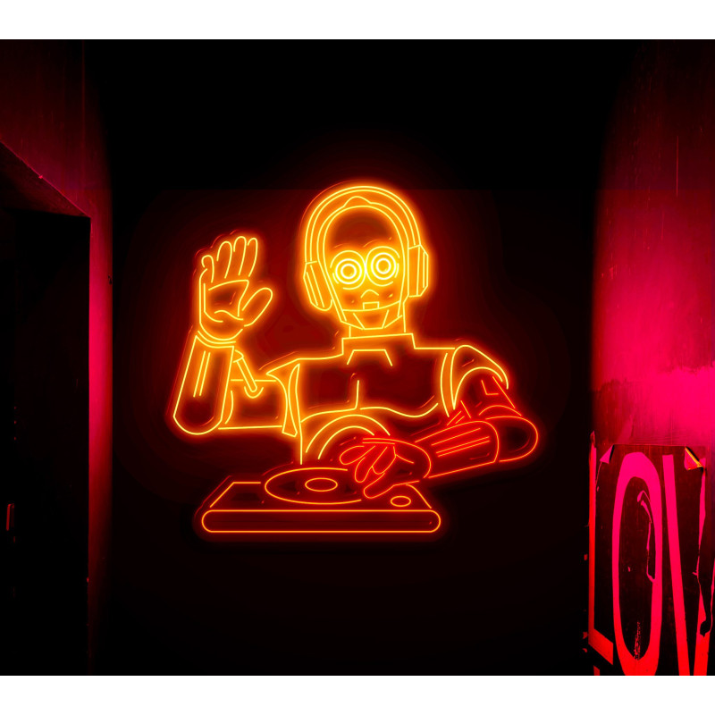 NEON LED STARWARS,LIGHTSANDWIRES
