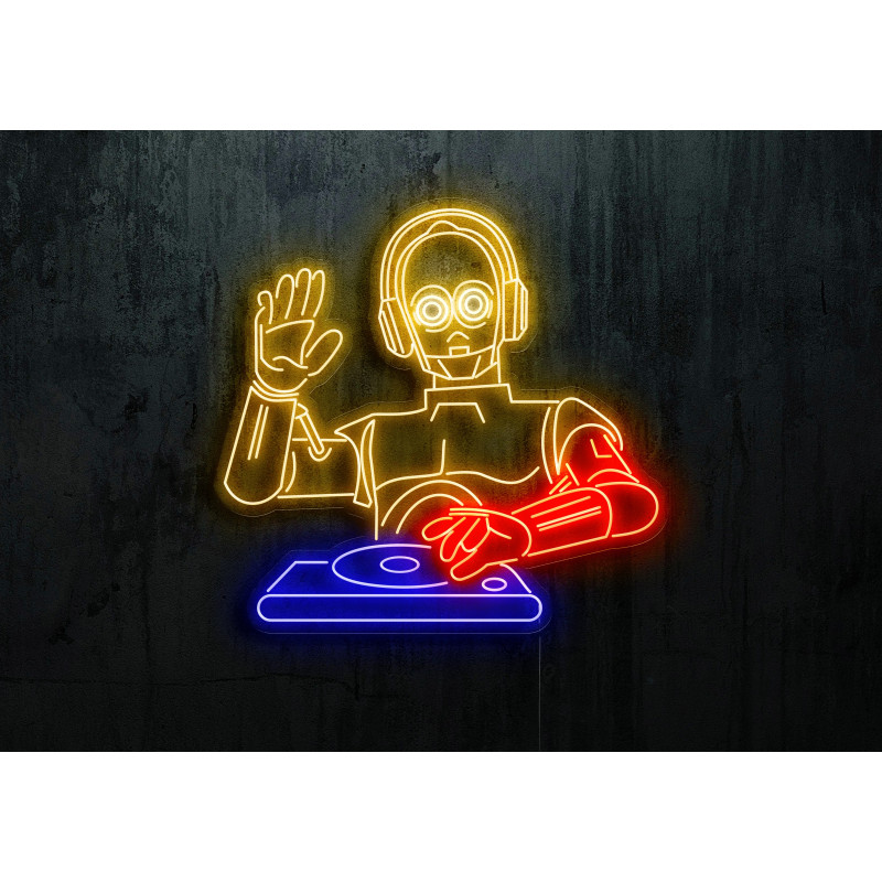 NEON LED STARWARS,LIGHTSANDWIRES