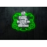 Neón Led "Estoy in love en esta casa"lightsandwires