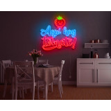 Neón Led "Aquí hay tomate"lightsandwires