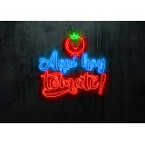 Neón Led "Aquí hay tomate"lightsandwires
