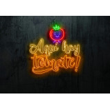 Neón Led "Aquí hay tomate"lightsandwires